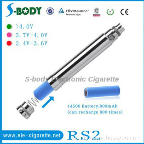 800mah ego RS battery electronic cigarette battery 14500 battery